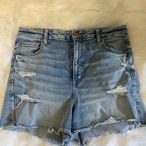 American eagle curvy super high rise shortie